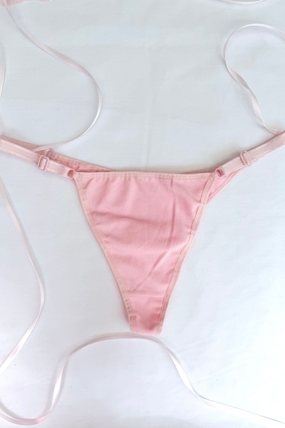 Tanga de algodón Delfina Rosa