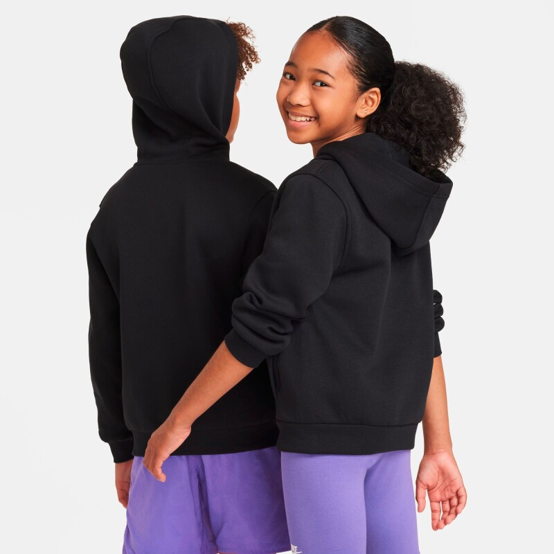 Abrigo Nike Sportswear Club Fleece Unisex Negro