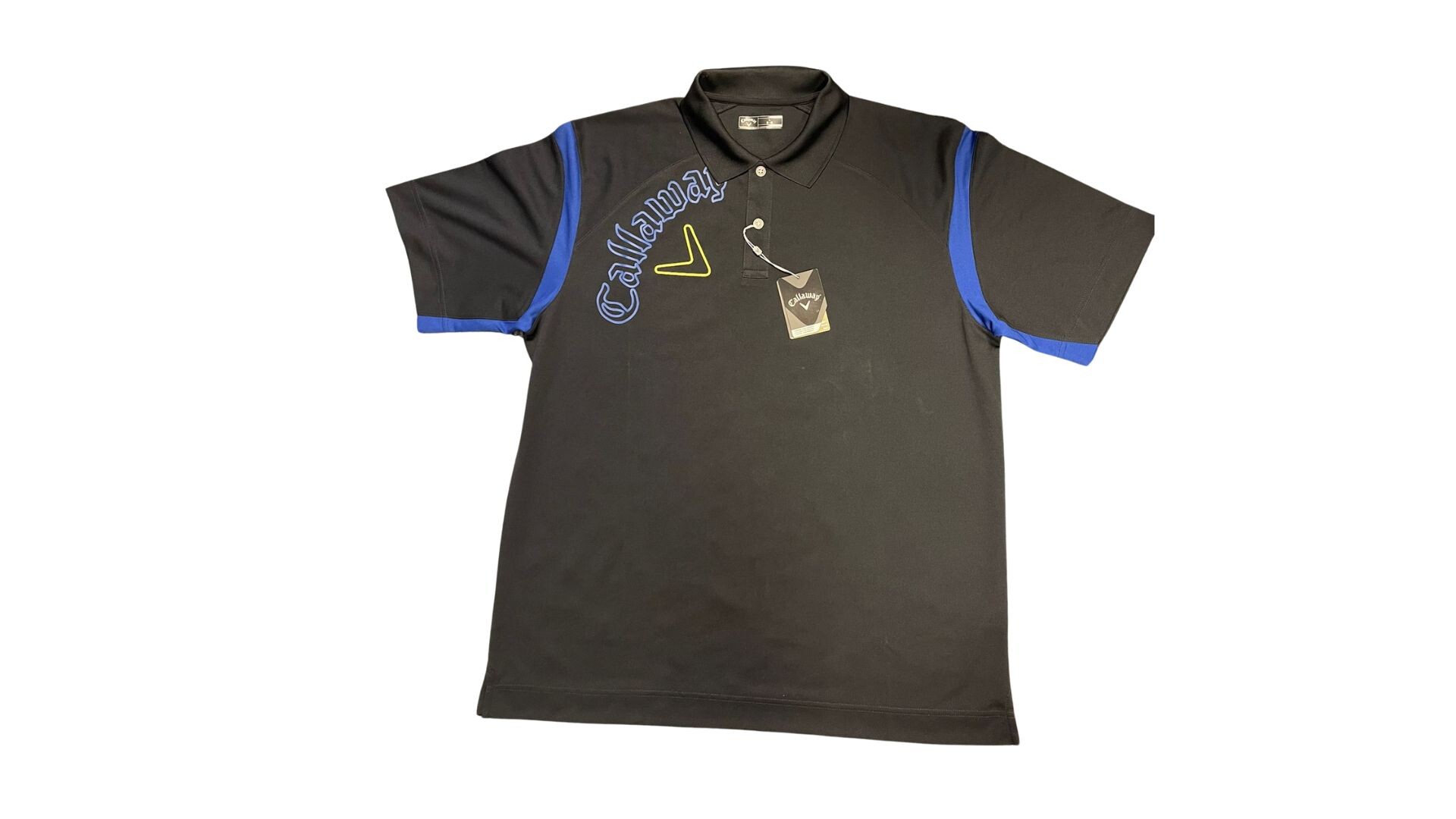 REMERA CABALLERO CALLAWAY - Negro C/ estampa 