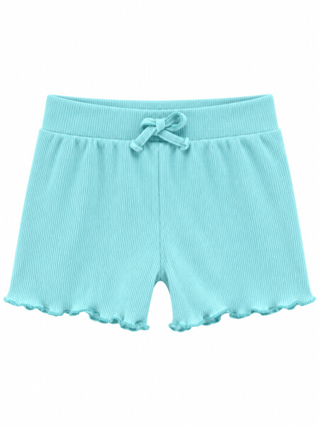 PIJAMA CONJUNTO SHORT Y REMERA CELESTE