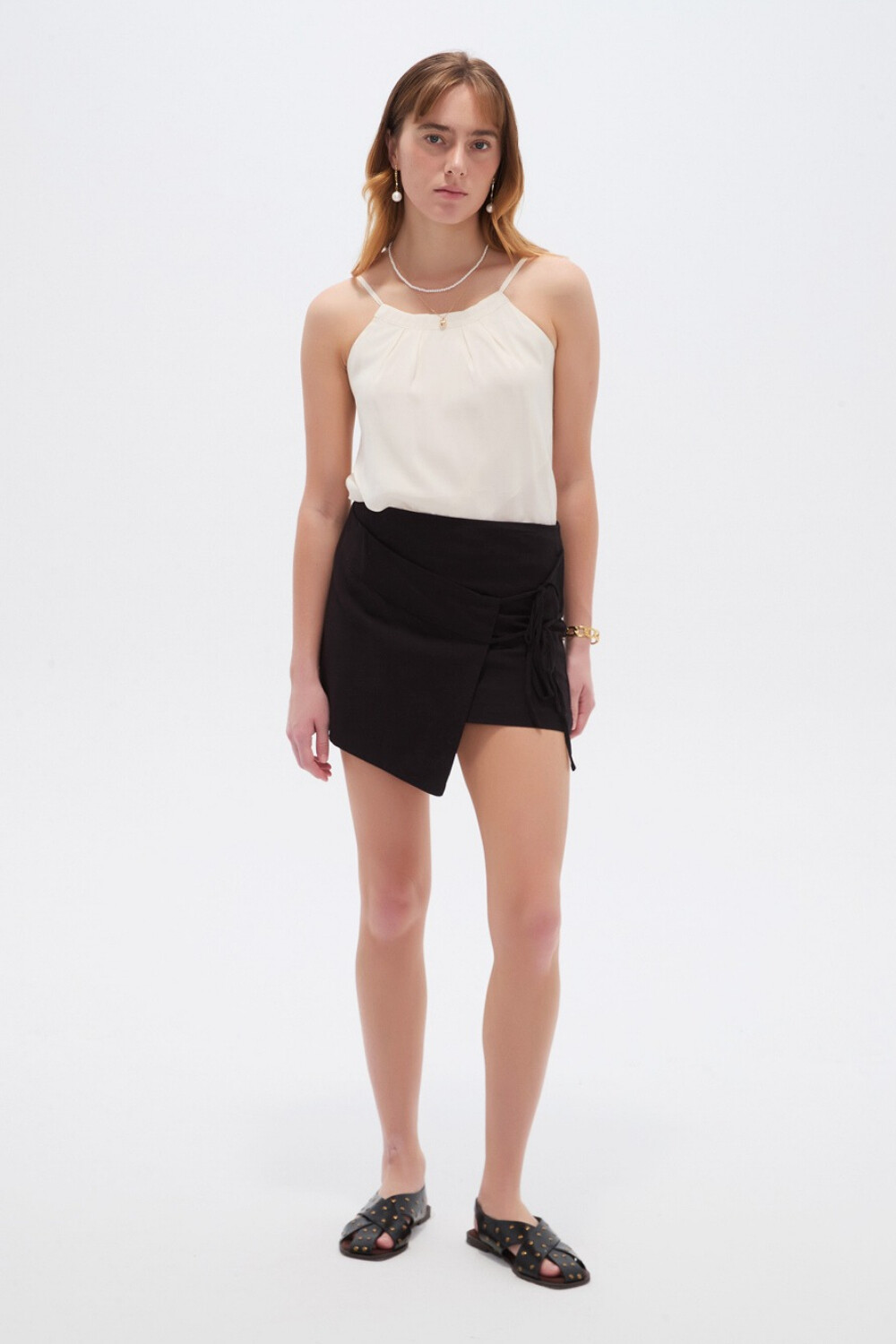 Falda Liral Negro