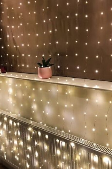 Cortina De 200 Luces Led 2 X2 Mts Cortina De 200 Luces Led 2 X2 Mts