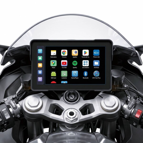 Multimedia Para Moto De 7” - Android 13 Carplay/android Auto Inalámbrico Multimedia Para Moto De 7” - Android 13 Carplay/android Auto Inalámbrico
