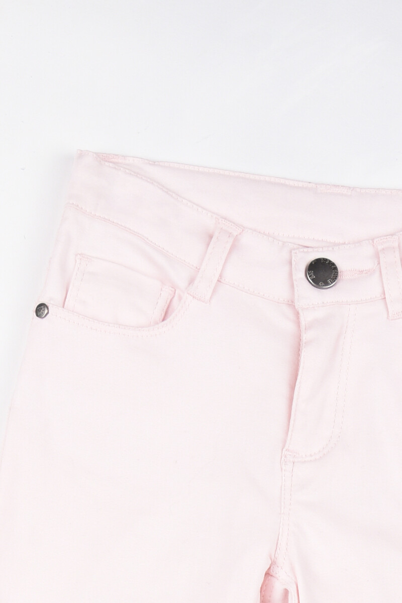 Pantalón elastizado- Talle 10 al 16 Rosa