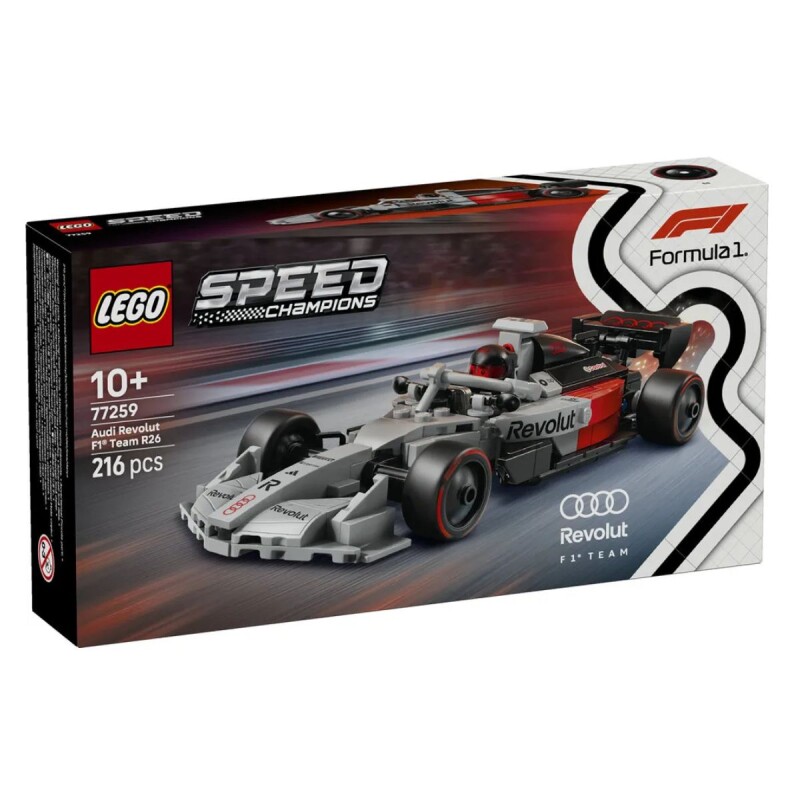 Lego Coche de Carreras Audi Revolut F1 Team R26 216 Pcs 10+ Lego Coche de Carreras Audi Revolut F1 Team R26 216 Pcs 10+