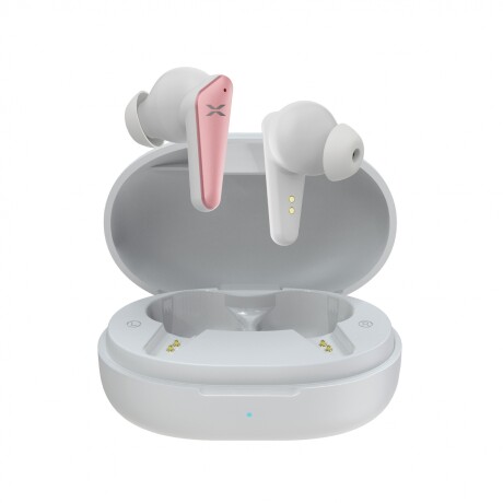AURICULAR BLUETOOTH IN-EAR WHITE PINK