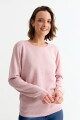 Sweater hilo metálico ROSA