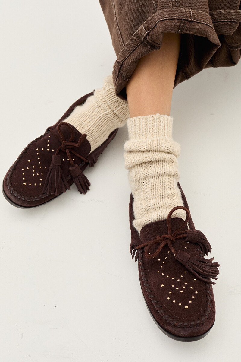 Mocasín Fawn - Chocolate 