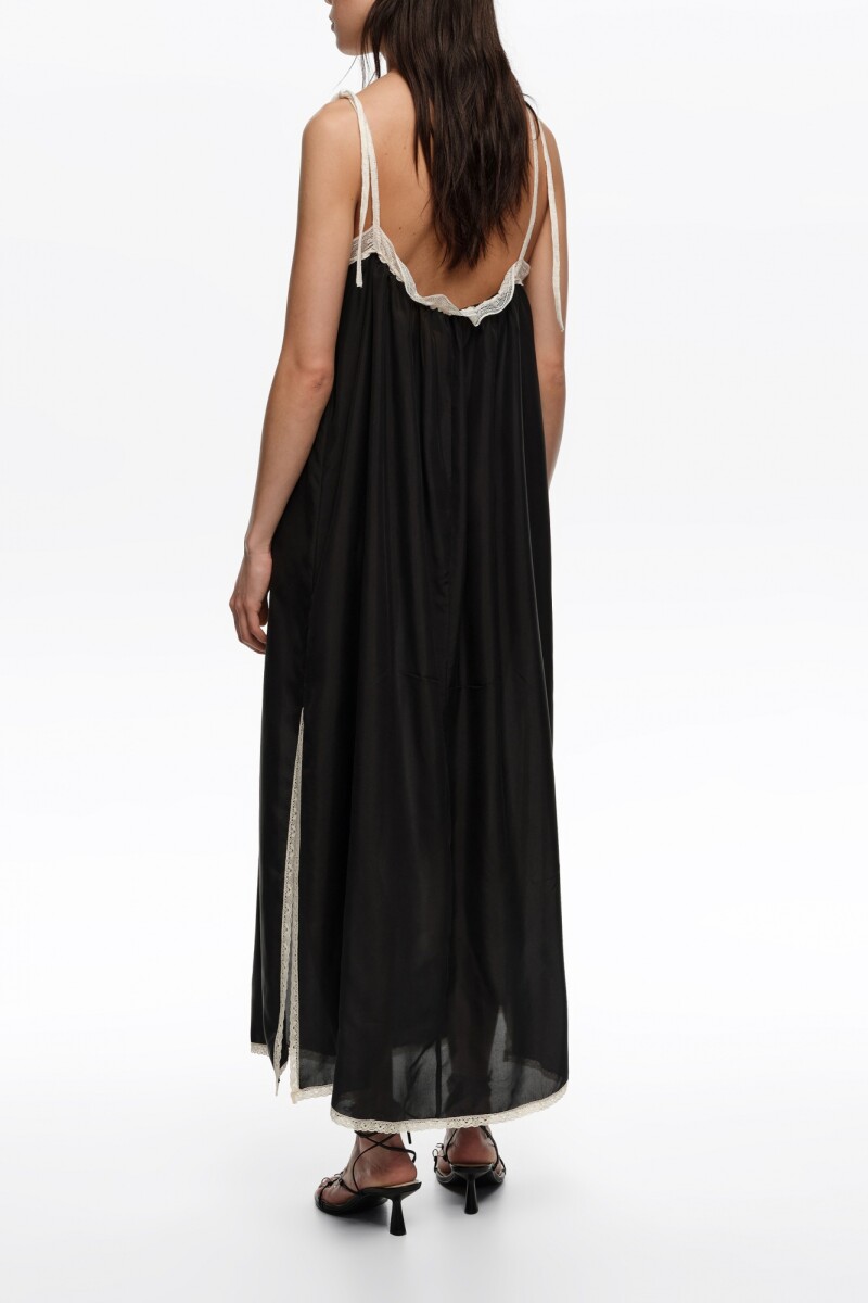 VESTIDO TIRANTES Negro