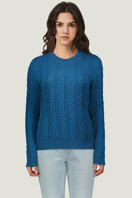 Sweater Teogonorio Verde Azulado