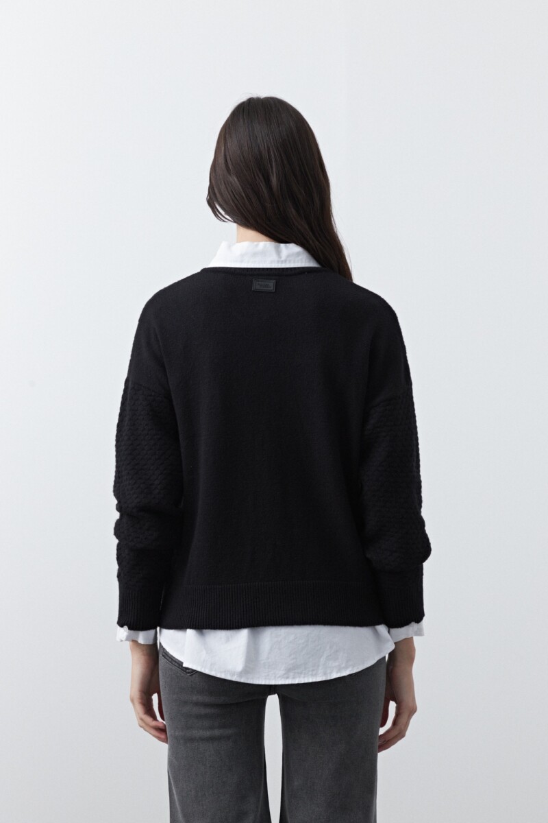 CARDIGAN TEODORA Negro