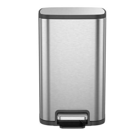 PAPELERA ACERO-INOXIDABLE GRIS EK9584MM