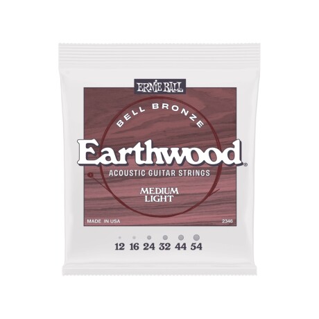 Encordado Folk Ernie Ball Earthwood Bell Bronze Medium Light 12 54 Encordado Folk Ernie Ball Earthwood Bell Bronze Medium Light 12 54