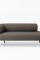 Sofá modular Pompidou 2C Right Gris