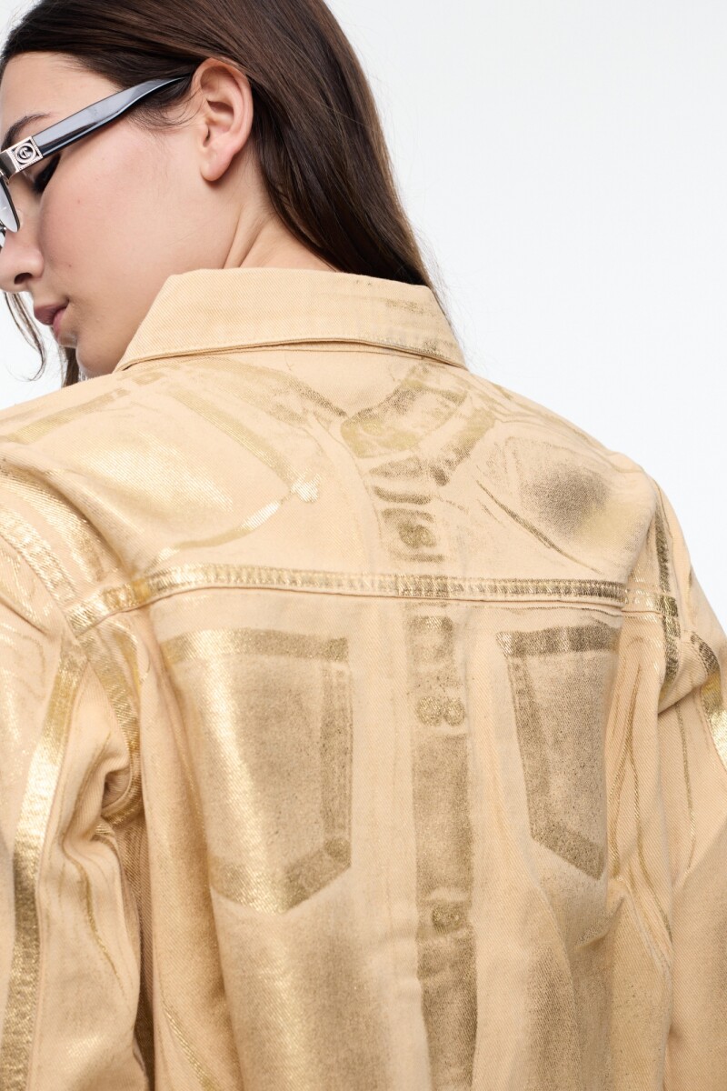 CAMPERA CORTA Oro