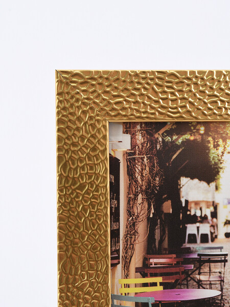 PORTARETRARO TEXTURE DORADO