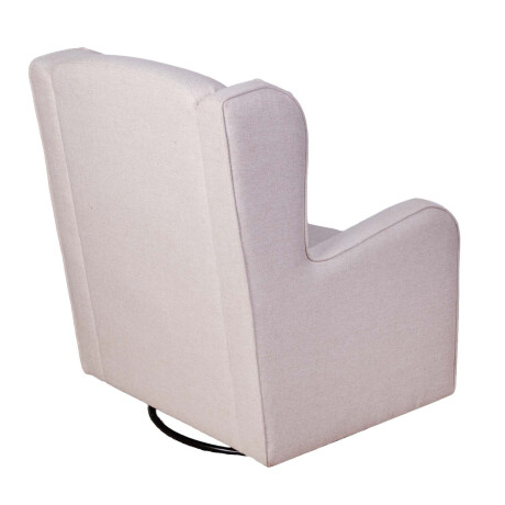 BUTACA MECEDORA 1 CUERPO TELA NATURAL-BEIGE VERSALLES BEIGE