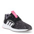 Championes de Mujer Adidas Edge Lux Negro - Blanco - Magenta