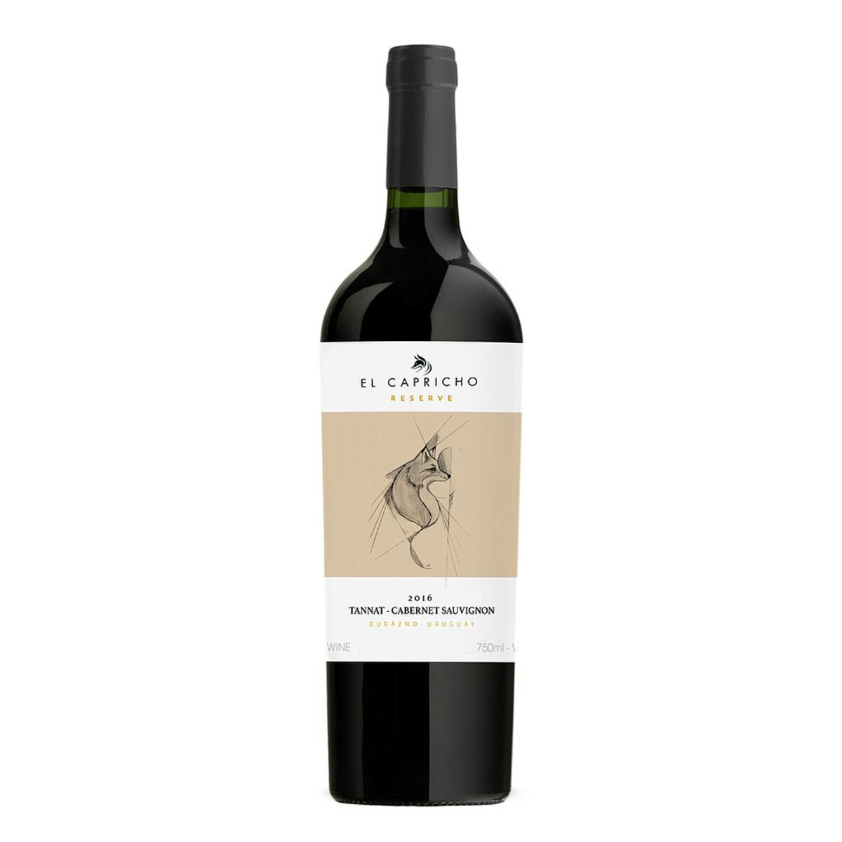 Vino El Capricho Tannat Cabernet Reserva - 750 Ml 