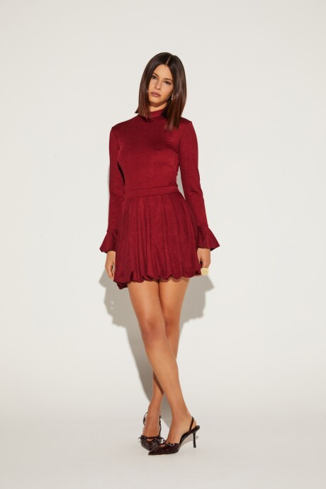 Body manga Bolone Bordeaux