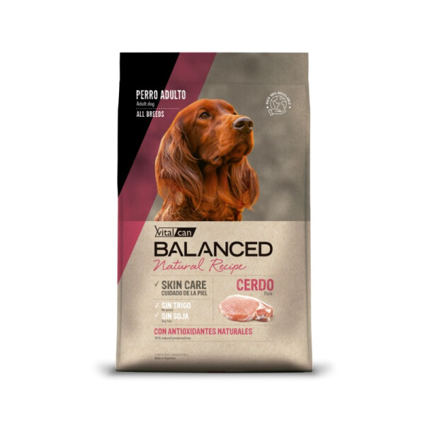 ALIMENTO PERROS BALANCED NATURAL CERDO 15KG ALIMENTO PERROS BALANCED NATURAL CERDO 15KG