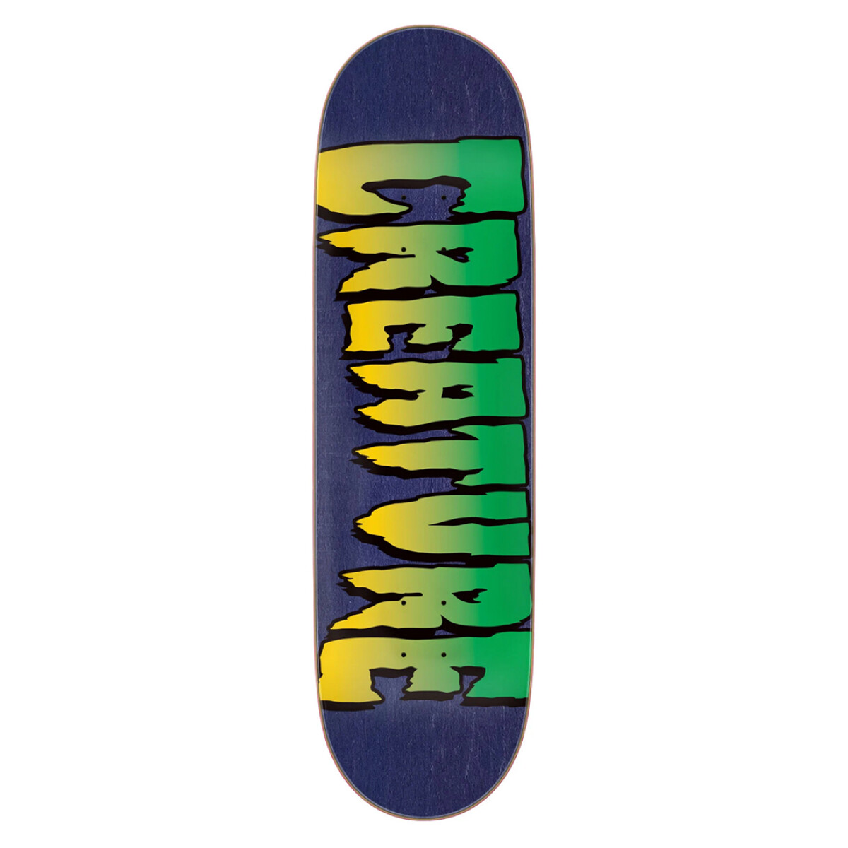 Deck Creature Logo Stump 8.5¨ - Purple (Sólo Tabla · Lija Incluída) 