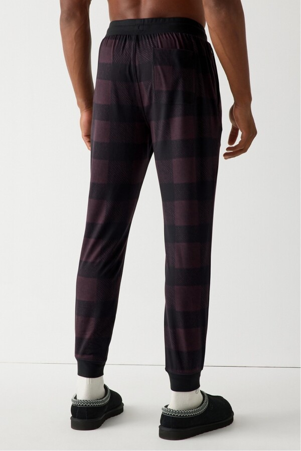 Pantalón The Cloud Jersey Jogger Hombre Oxblood Mountain Top