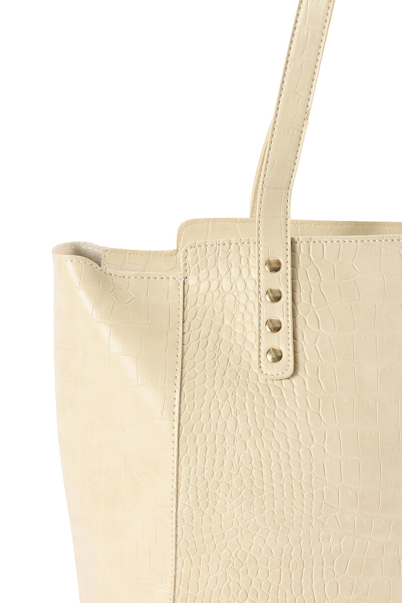 Cartera Origen Beige
