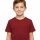 Remera Básica Infantil en Algodón Rojo