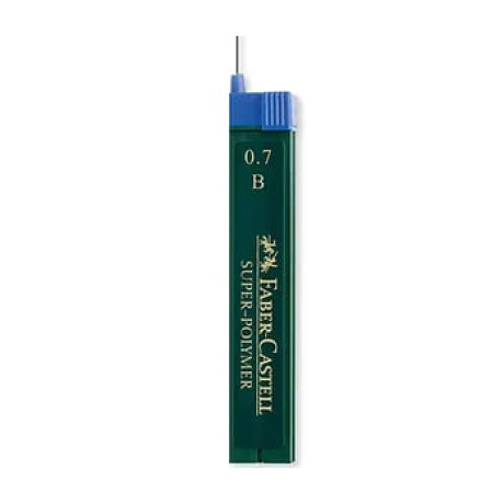Repuesto Portaminas Faber-Castell 0.7 mm x 12 B