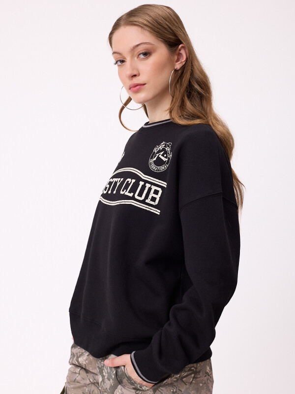 SWEATER CHERBU RUSTY Negro