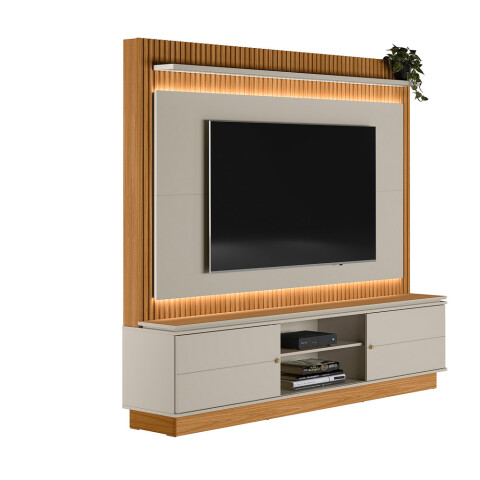 LINEA- MODULAR PARA TV GUARARAPES NATURE/OFF WHITE LINEA- MODULAR PARA TV GUARARAPES NATURE/OFF WHITE