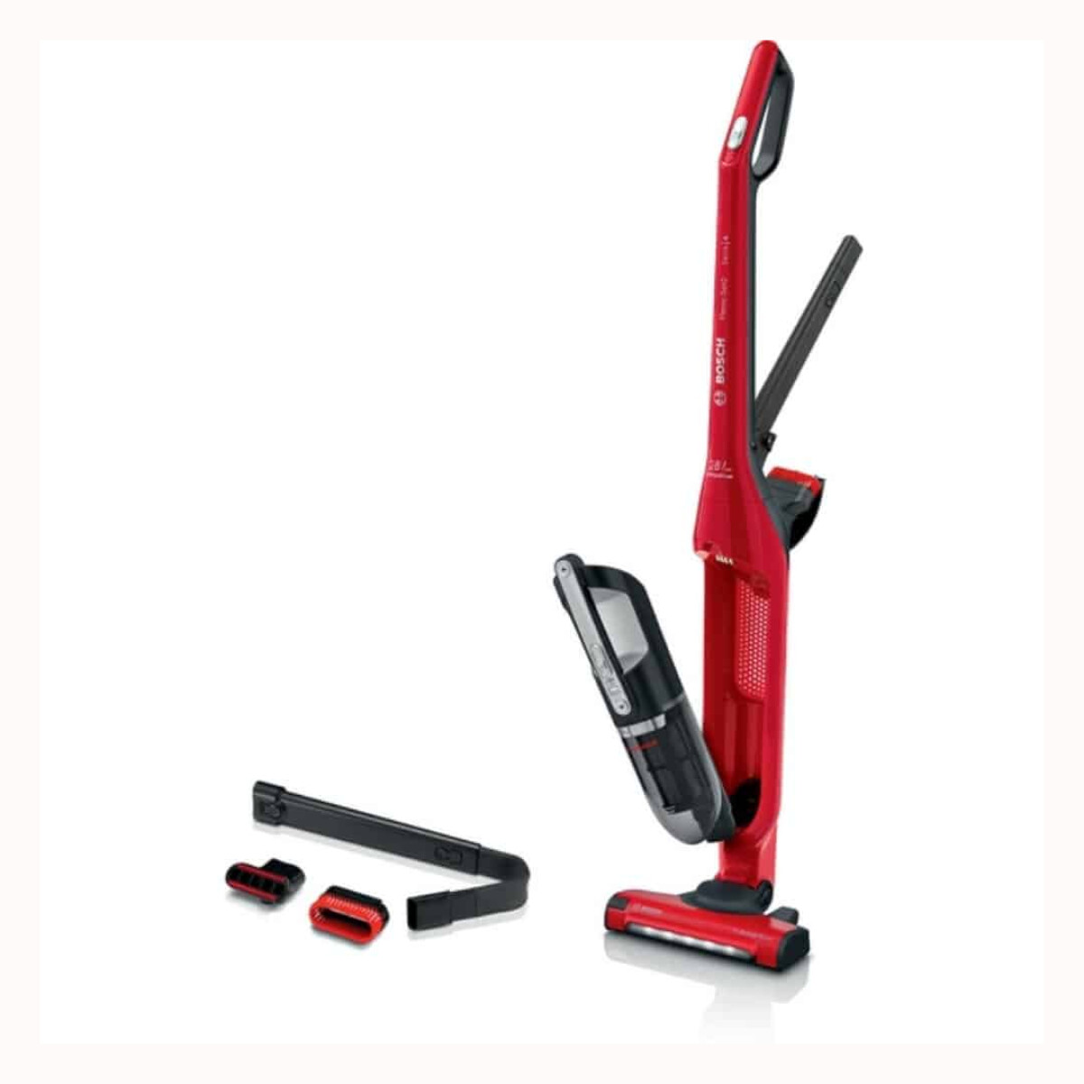 Aspiradora Escoba Bosch BBH3ZOO28 - Rojo 
