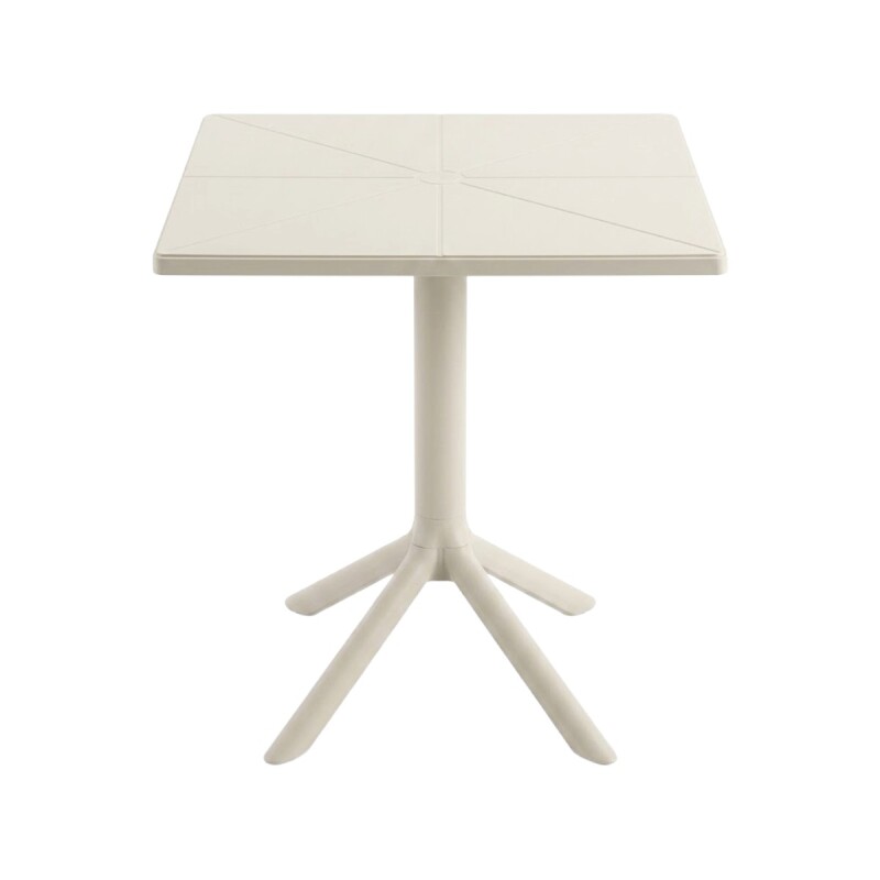 MESA CUAD BEIGE 60X60X75CM Unica