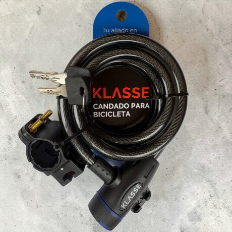 Candado para bicicleta Klasse | Apertura con llave y funda de PVC Candado para bicicleta Klasse | Apertura con llave y funda de PVC