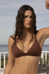 Swim Top Trica Marron