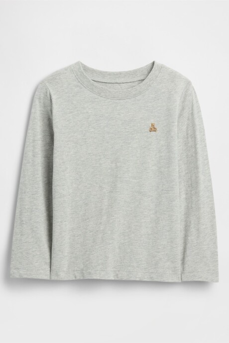 Remera Gràfico Toddler Niño Light Heather Grey