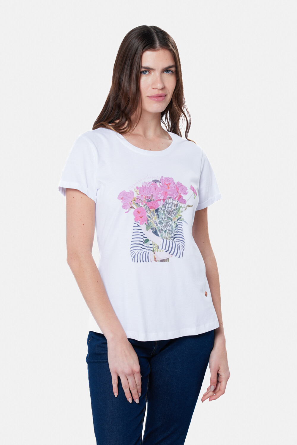 REMERA ESTAMPADA Blanco