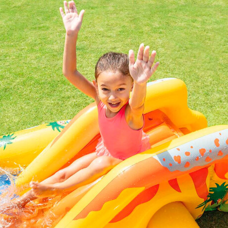 Piscina Intex Centro Juegos Inflable Con Rociador Inx057444