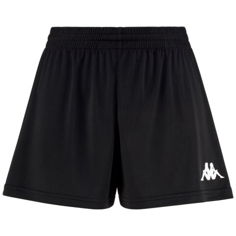 Short Futbol Kappa Borda Mujer Black