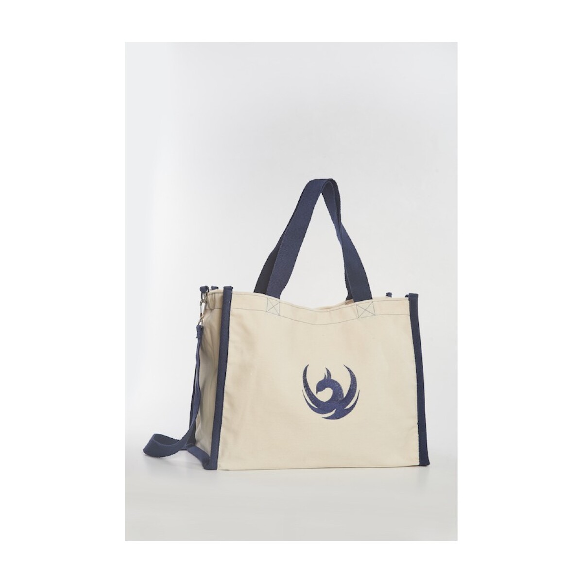 Summer Bag con Ave Fenix - Negro 