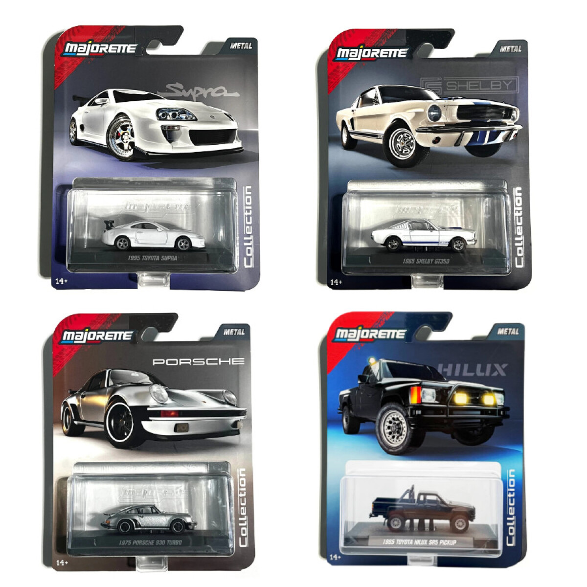 Auto coleccionable 1:64 Majorette - Varios Diseños 