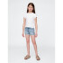 LOW STRIDE SHORT_LT BFLY LIGHT WASH