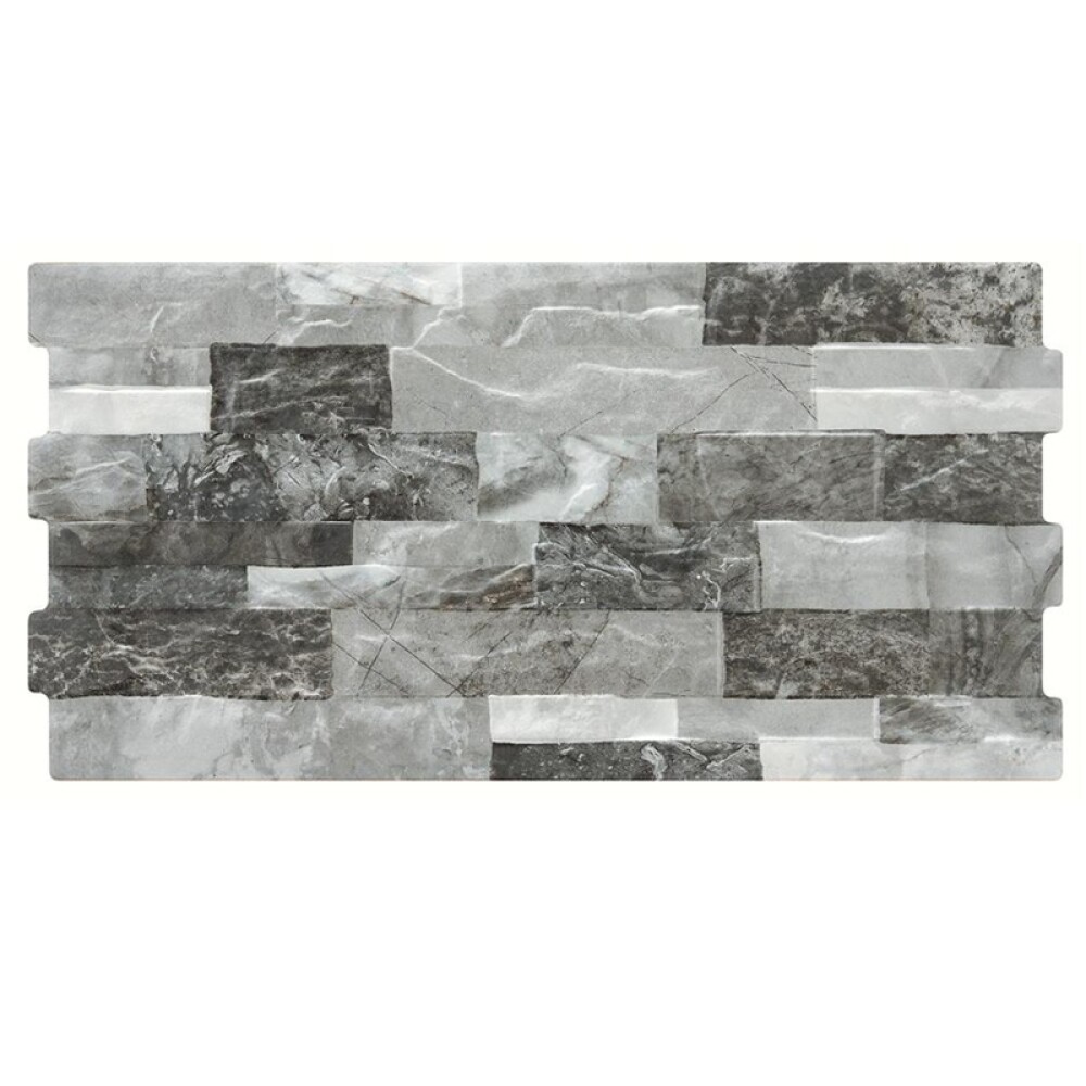 REVESTIMIENTO IMITACIÓN PIEDRA BERA GRIS "A" 25X50 CM Revestimiento Imitación Piedra Bera Gris "a" 25x50 Cm