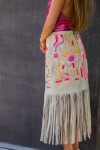 Mouvment Skirt By Cocó Hielo con Fucsia