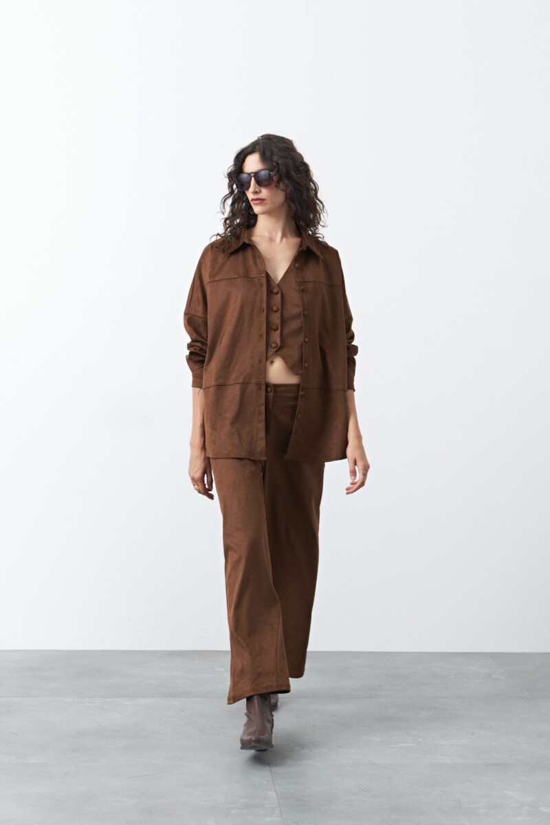 SOBRECAMISA CALYPSO Marron