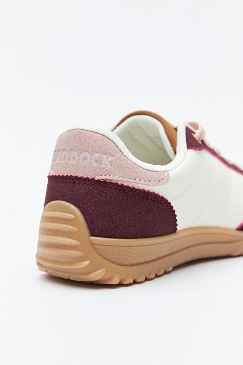 ZAPATILLA POLS Bordó