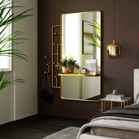 ESPEJO TRISTAN MIRROR Dorado - -