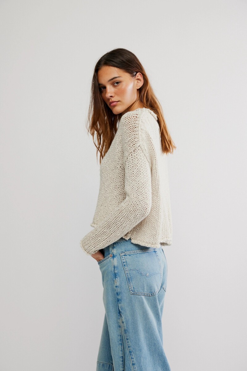 SWEATER OPAL Marfil