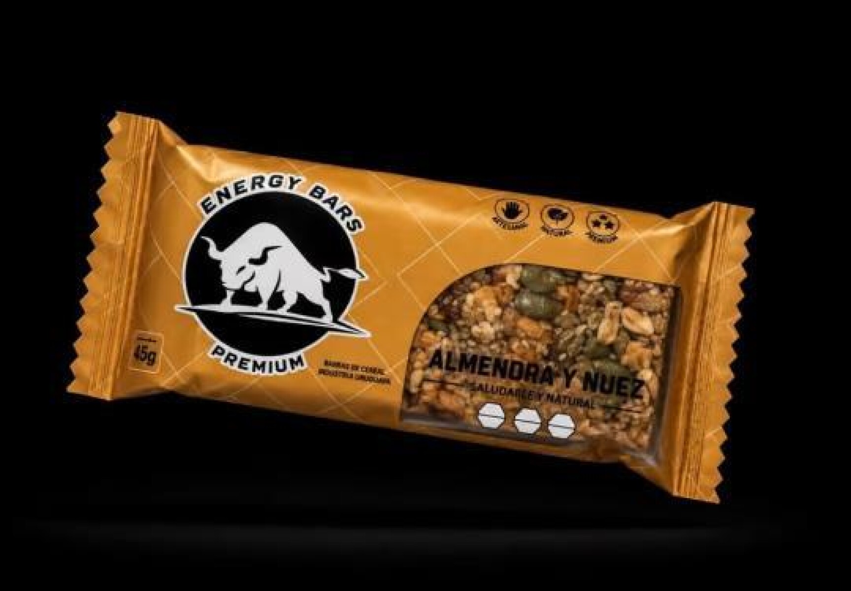 BARRITA ENERGY BARS 45G ALMENDRA Y NUEZ 